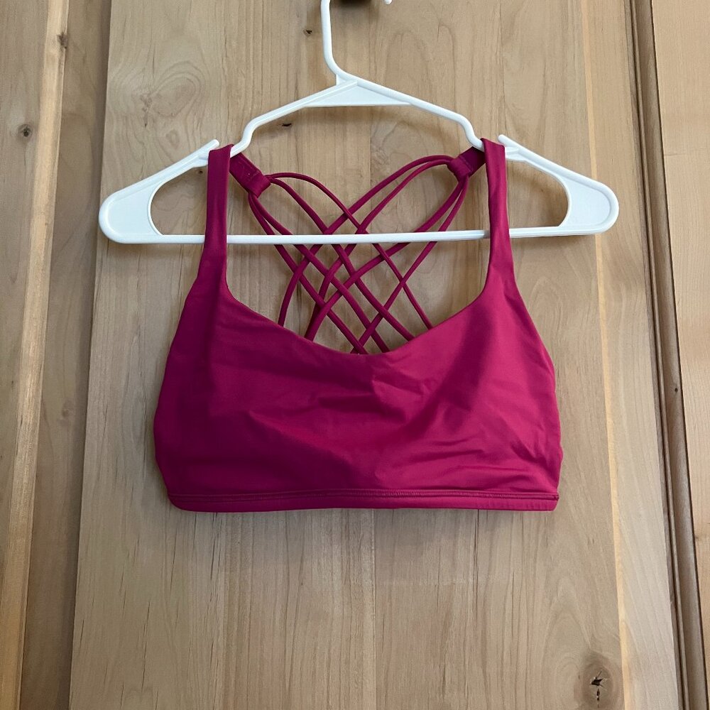 Lululemon Free to Be Wild Bra | Raspberry